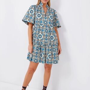 Tuckernuck Crawford Dress in Golden Medallion Sz M